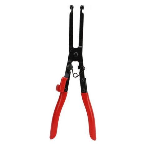 Carbon Steel Exhaust Pipe Clamp Pliers, Heavy Duty Long Jaw Exhaust Pipe Clamp Removal Tool (1/5)
