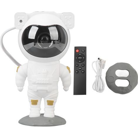 Astronaut Robot Projector Light Lamp with USB Remote Control for Bedroom Decoration (1/5)