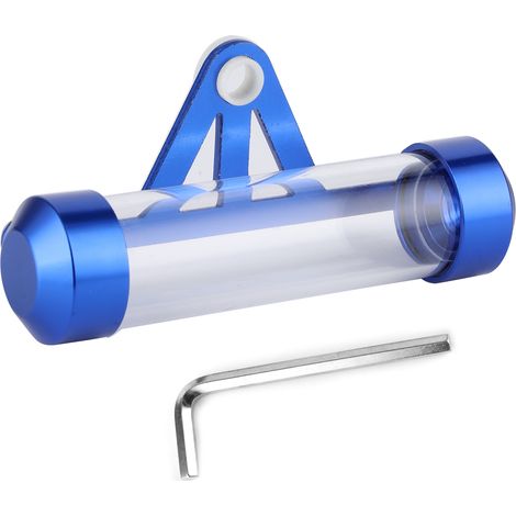 cylindrique universel pour moto porte vignette de taxe (1/4)