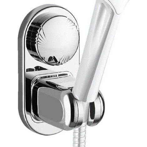 Shower Head Holder Adjustable Handheld Shower Head Holder Suction Cup Bidet Sprayer Holder for Kitchen Bathroom (1/4)