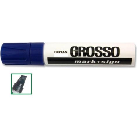 ROTULADOR LYRA PERMANENTE GRUESO NEGRO