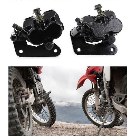 Étrier de frein à disque hydraulique avant pour moto chinoise 50cc-190cc (assemblage) (1/4)