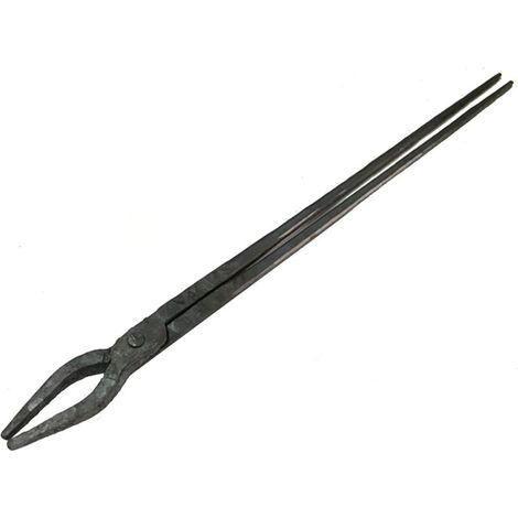 Pince de forge Tenailles de forge Pinces plates Pinces à bouche pointue 42cm Tenaille de forgeron pour l'ingénieur forgeron