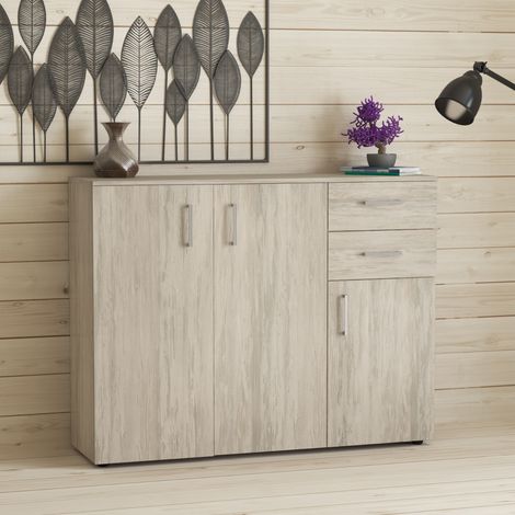 Kit Mobile 3 Ante + 2 Cassetti 103X35X92 Bianco Ven.K083 (1/5)
