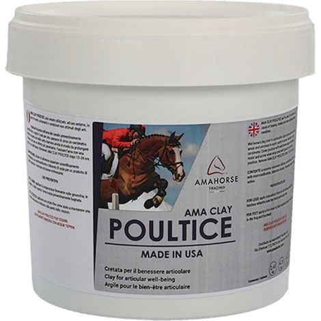 AMACLAY POULTICE cretata per il benessere articolare astringente e defaticante barriera naturale  contro le infezioni 2,40 kg