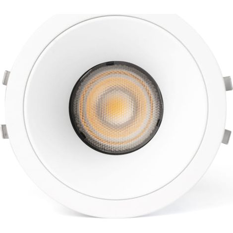 LOX empotrable orientable blanco LED 3000K 36° 43886