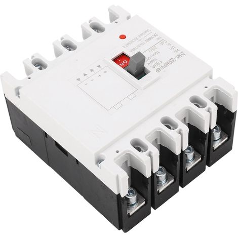 Disjoncteur miniature 4P DC 180A 1000V, interrupteur-sectionneur solaire de protection batterie, coupe-circuit isolateur photovoltaïque, dispositif de sécurité pour installation solaire. (1/5)