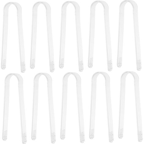 Lot de 10 pinces à cactus en acrylique transparent, outil antidérapant pour transplanter toute (1/5)
