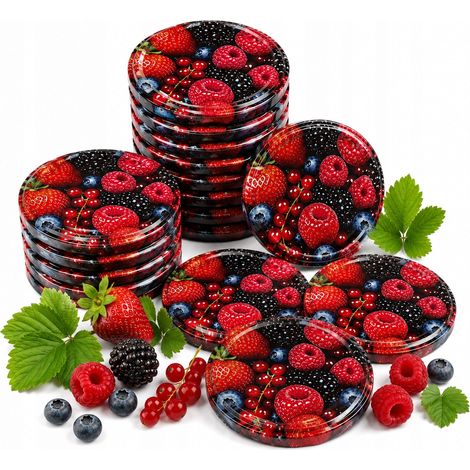Tapas fi100 tapas herméticas para tarros de 3l 4l 5l tapas para fruta 10x (1/5)