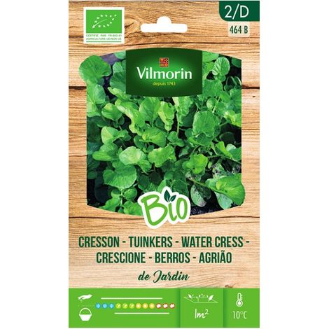 Vilmorin Garden Bio Seeds plus de 1,5 GR