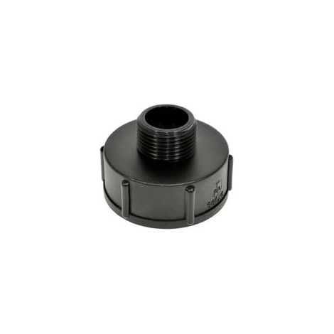 ADATTATORE PER CISTERNE FEMMINA/MASCHIO IN POLIPROPILENE  filettatura interna S60X61 M    BUCCHI