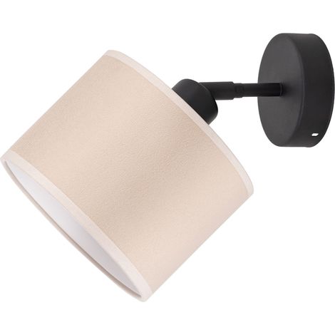 Lampe Tornado AMP1, velours beige (1/5)