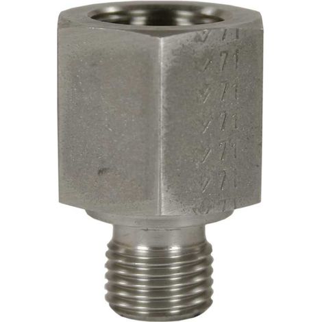 Prolongateur reducteur 1/8M : 1/4F INOX