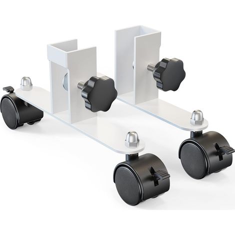 2x Standfüße für Infrarotheizungen, 0-3cm universell Standfüße Infrarotheizungen, Stabiler Standfuß für Heizplatten aus Metall–Infrarotheizung-Flachstrahler-verschiedene Marken und Modelle (1/5)