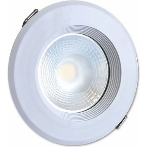Foco empotrable LED COB redondo V-TAC de 20 W, blanco frío (1/2)