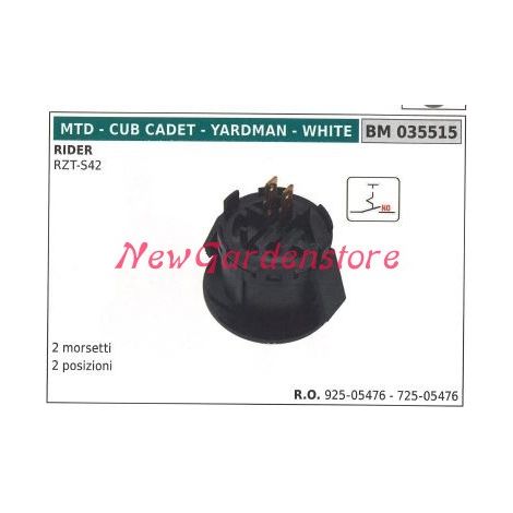 Quadro avviamento MTD rider RZT-S42 trattorino tagliaerba tosaerba  035515