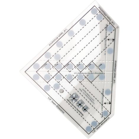 Règle de quilting miniature, acrylique transparent, échelle de précision, outil de découpe, règles de quilting de 6, 8 et 10 pouces, blocs finis (1/5)