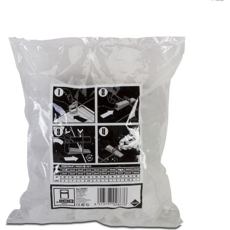 Nivellierclips / Fliesen-Nivellierstege 2 mm für 3–12 mm Fliesenstärke (200 Stk.) - RUBI 02853