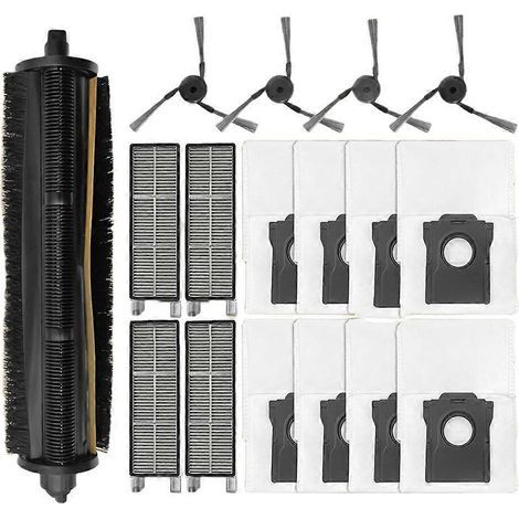 Filtre pour aspirateur brosse pour aspirateur Filtre de brosse pour aspirateur filtre de MOVA Z50 Ultra Robot Aspirateur Main Roller Side Brosse HEPA Filtre Sac à poussière Serpillière Cloth Accessoir (1/5)
