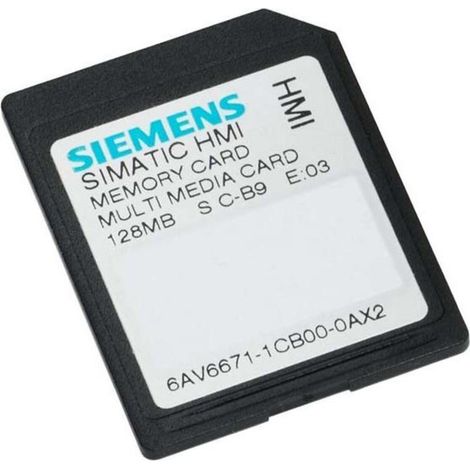Siemens Indus.Sector MMC-Card 128MB 6AV6671-1CB00-0AX2