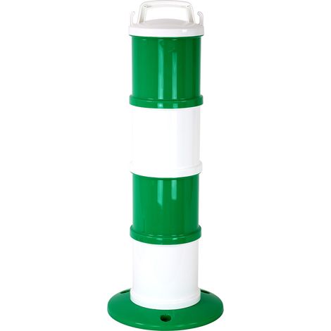 Balise de signalisation modulable Verte/Blanche - 1090033 (1/2)
