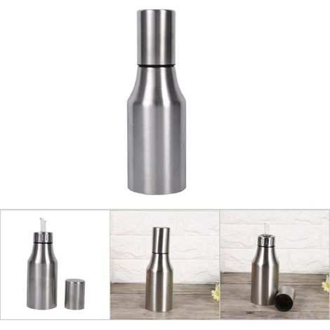Ölkanne aus Edelstahl mit Ausgießer für den Küchengebrauch (500 ml)