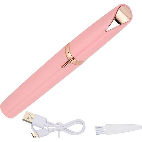 Coupe-sourcils électrique multifonction, épilateur sans douleur étanche pour femmes, visage, nez, oreilles et corps (1/5)