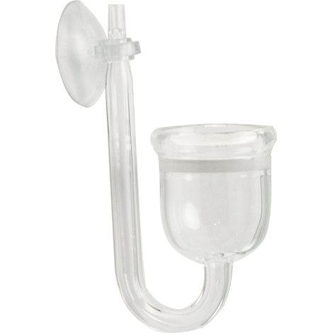 Diffusore CO2 acquario aqua-nova vetro laboratorio 28 mm