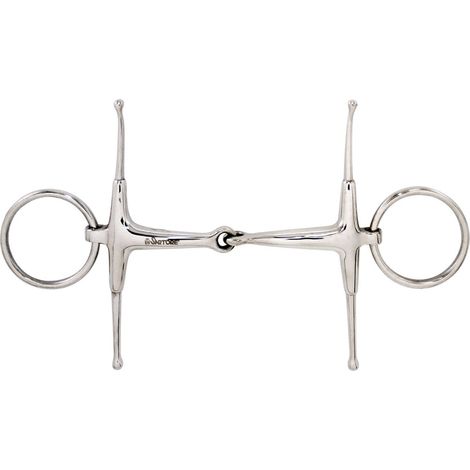 Morsure de tige articulée fixe en acier inoxydable massif de 18 mm