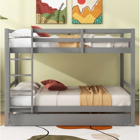 Letto a castello con letto estraibile 140x200 DESVIAE (1/5)
