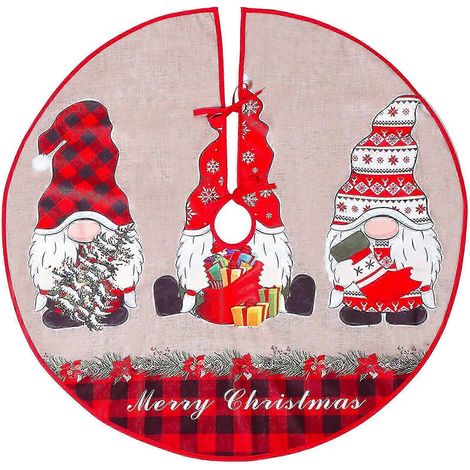 Jupe de sapin de Noël décorative, base de sapin de Noël, articles de Noël (1/3)