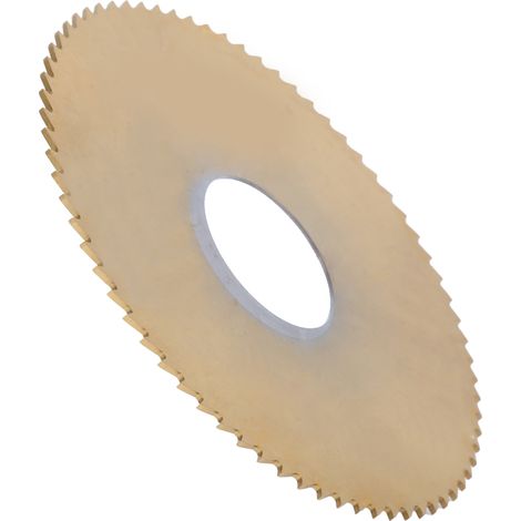 Lame de scie circulaire, fraise HSS revêtue de titane, 75 x 0,8 x 22 mm, 72 dents (1/5)