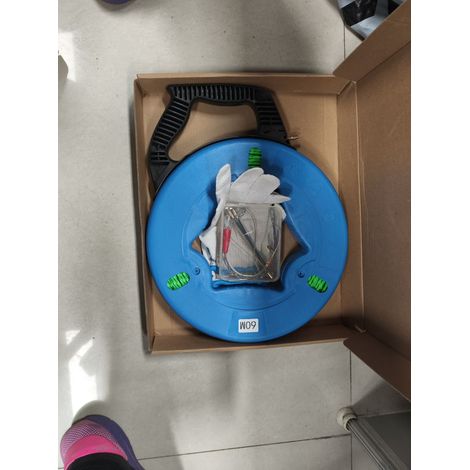 Extracteur de fil de ruban à poisson avec 7 extrémités remplaçables, Kits de câbles de 196 pieds, forte Traction (1/5)