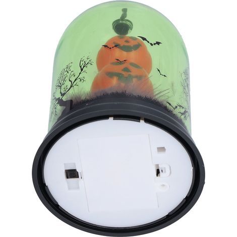 dirigéVeilleuse, lumière à dégradé de couleurs innovante, idéale pour décorer les maisons hantées, en forme de citrouille. (1/5)