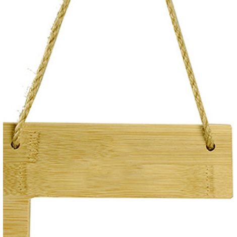 Multifunktionaler, tragbarer Hänge-Taschentuchhalter aus Naturholz für Campingausflüge. (1/5)