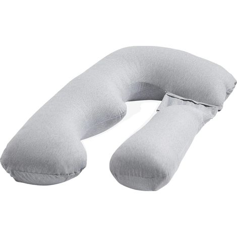 Almohada de maternidad, diseño ajustable, funda extraíble, forma de U. (1/2)