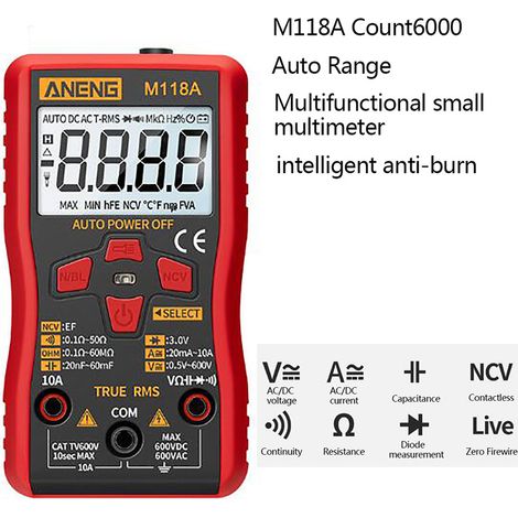 ANENG High Precision Fully Automatic Digital Multimeter, Small Multifunctional Electrical Instrument (1/5)