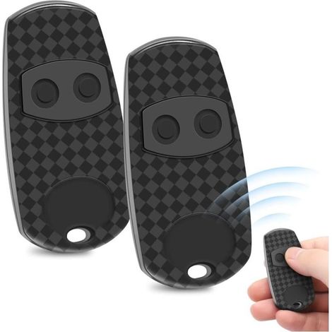 Set mit 2 Fernbedienungen für Top 432EV / 432NA / 432EE / 432A / 432M / 432S T432-433 MHz - para agente de garaje (1/5)
