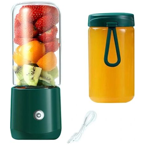 Mini extracteur de jus sans fil 380 ml pour fruits et légumes [CO]