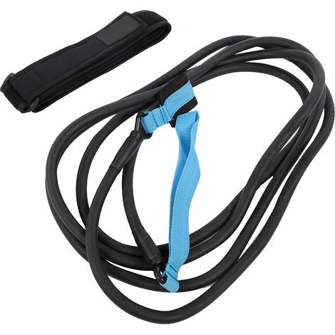 Ceinture de résistance de natation KEEP DIVING 4m, corde de traction pour la natation, accessoires de piscine (C) (1/5)