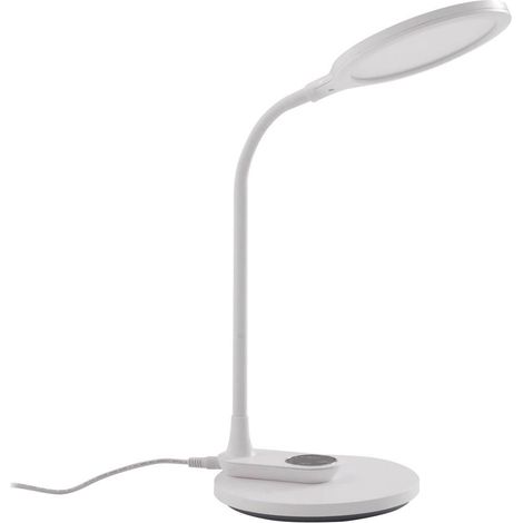 LED-bordslampa "Valtaria" aus syntetmaterial für arbetsrum / kontor von Lindby