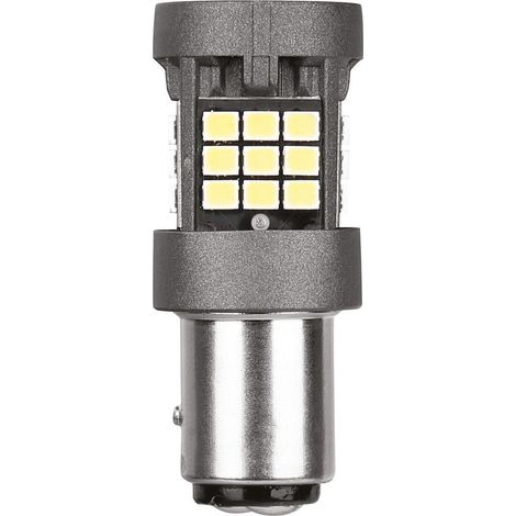 12/24V Pro-User Series - (P21/4W) - BAZ15d - 1 pz  - Scatola - Bianco - Doppia polarità - Resistenza incorporata