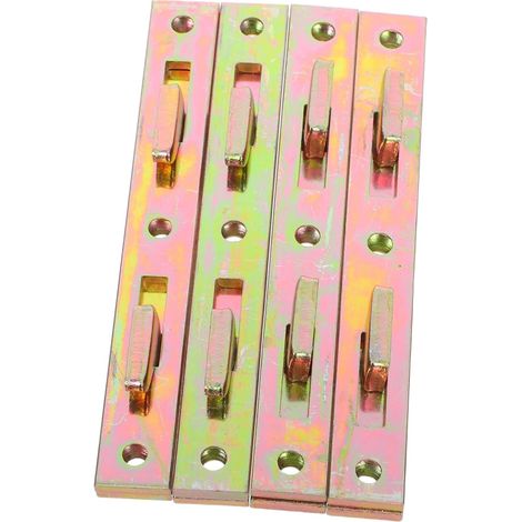 Unomor Lot de 4 supports de barreaux de lit robustes en (1/5)
