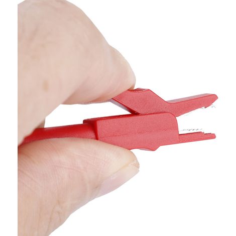 P1037 5 Stück 1 m 4 mm Bananenstecker auf Krokodilklemmen-Testkabel für Alligatorhauttests (1/5)