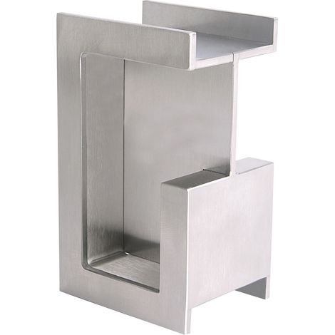 Asa Modelo Egea Para 35 mm Inox Mate   - EGEA - Tirador embutido al canto para puertas correderas (1/3)