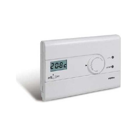 Termostato da Parete Perry Slim Bianco