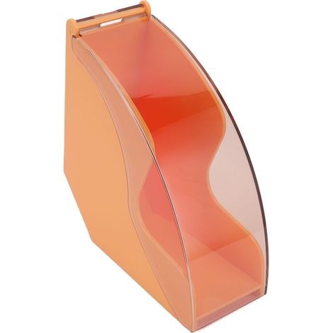 Filtre à café Boîte de rangement en plastique anti-poussière Support pour filtres à café manuel avec couvercle Jaune (1/5)