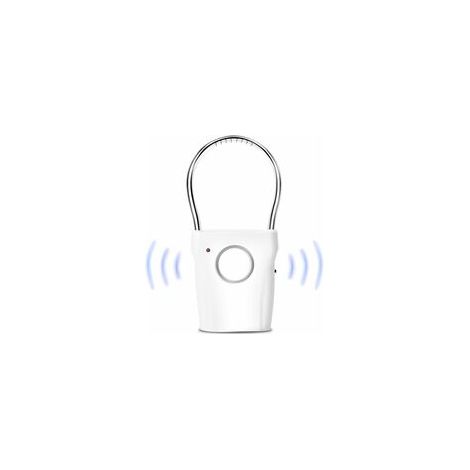 Tür- und Fensteralarm, Tür- und Fensteralarm, Fenstertürsensor, Tür-Diebstahl-Vibrationsalarm, kabelloser Hausalarm, Diebstahlalarm für Türgriff, Fenster, 120 dB