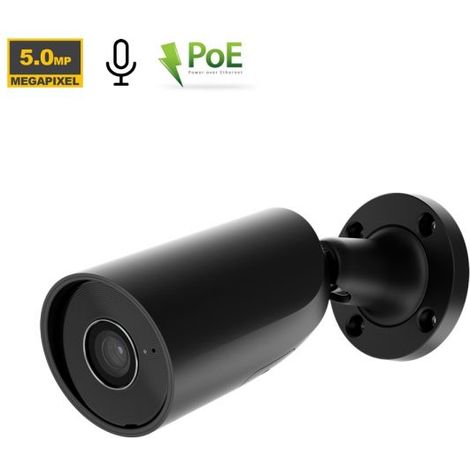 Ajax Telacamera IP bullet 5Mp PoE Nero 3K - BulletCam 79024 (2.8mm)