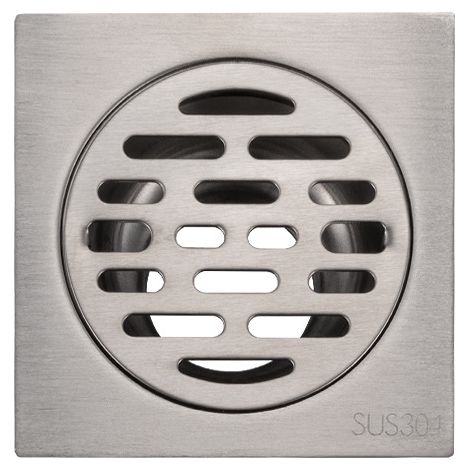 Scarico a pavimento deodorizzante monouso in acciaio inox 304 (1/5)